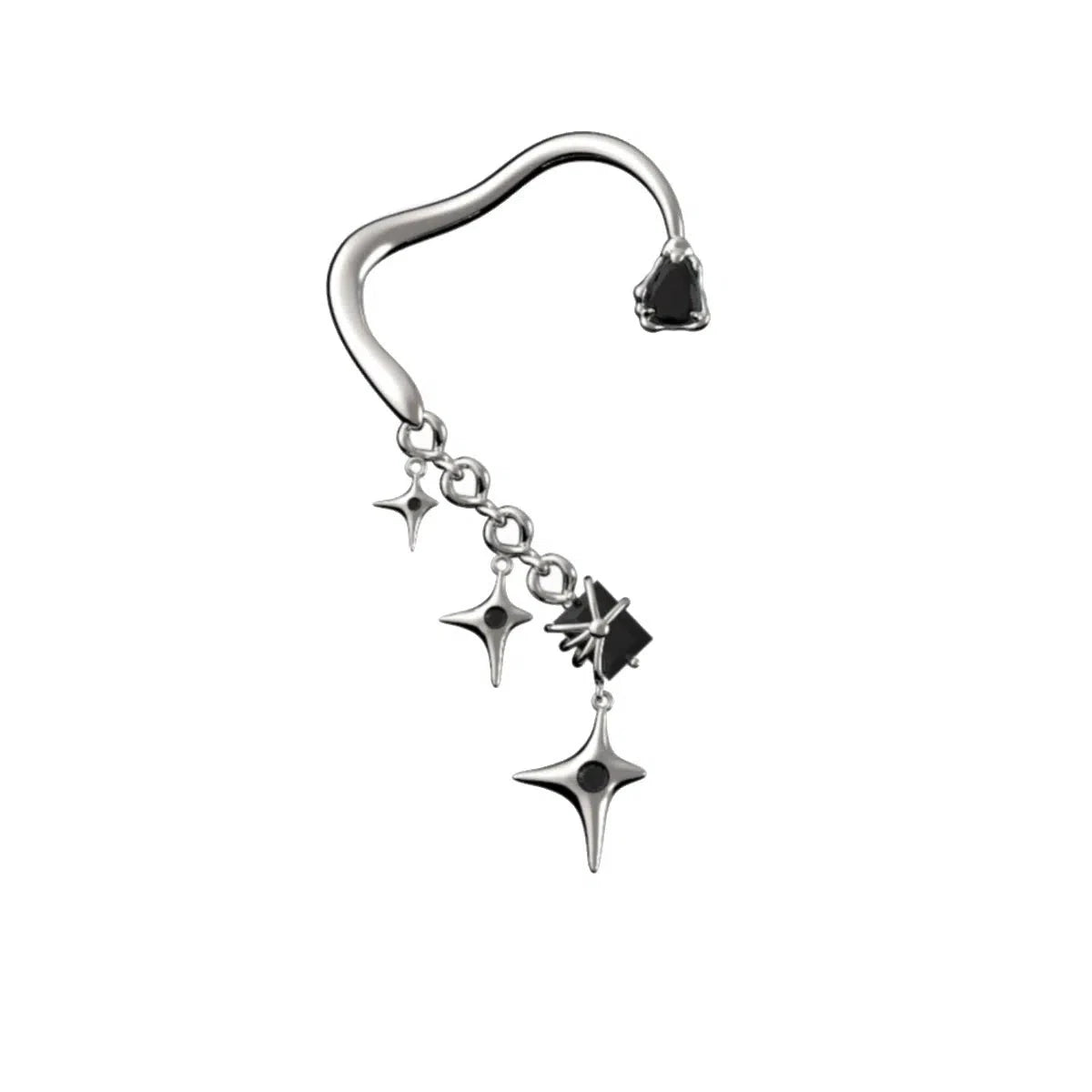 Star Pendant Earrings