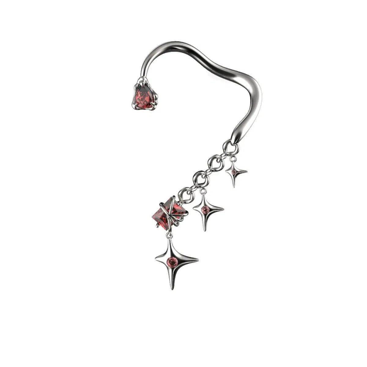 Star Pendant Earrings