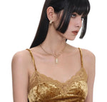 Star Rune Stone Earrings