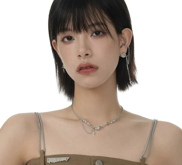 Star Tassel Earrings