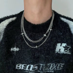 Star-shaped Double-layer Necklace