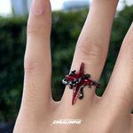 Cross Ruby Ring