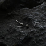 Sterling Silver Ball Stud Earrings