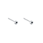 Sterling Silver Ball Stud Earrings