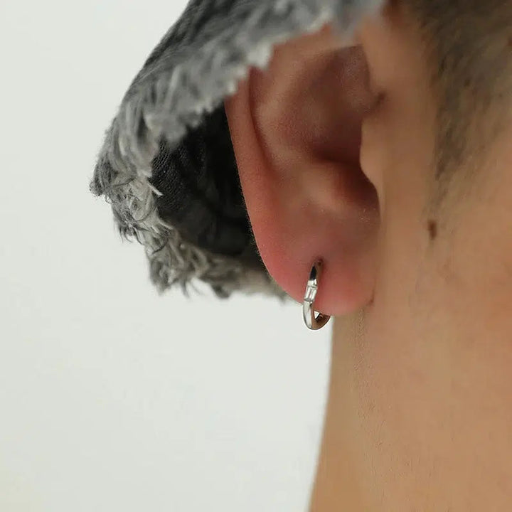 Sterling Silver Hoop Earrings