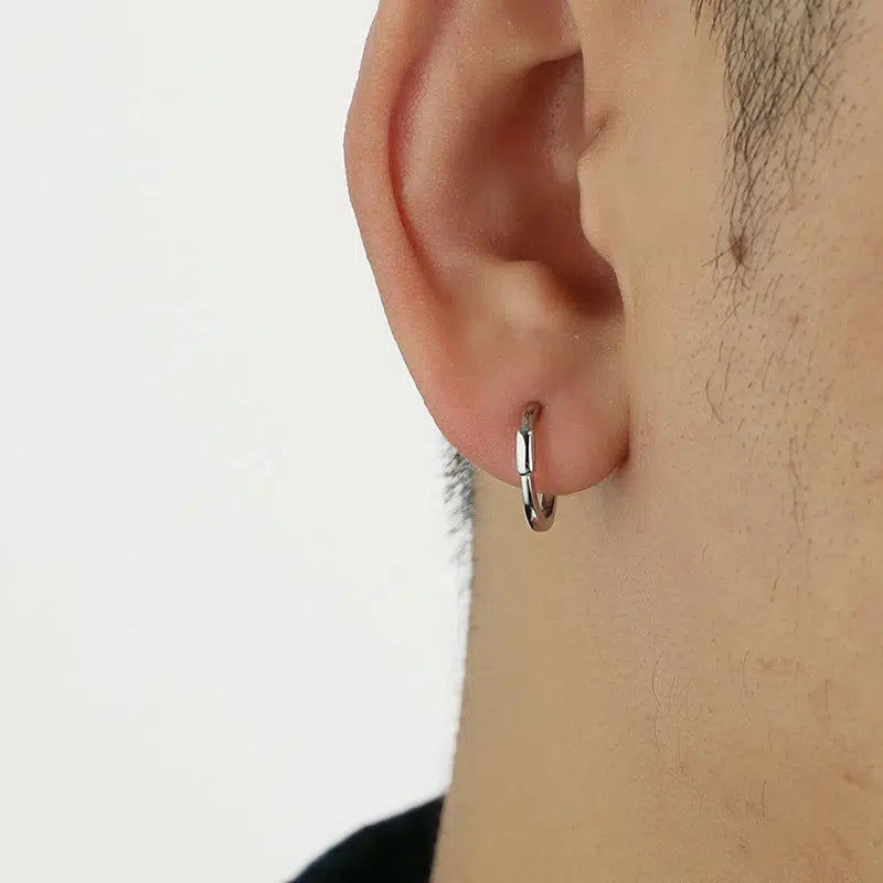 Sterling Silver Hoop Earrings