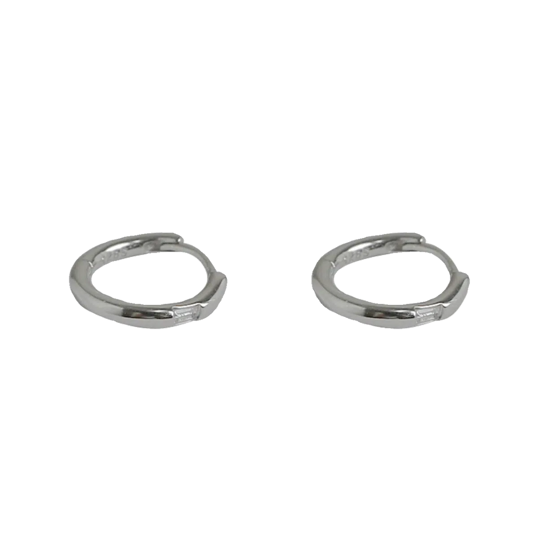 Sterling Silver Hoop Earrings