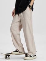 Straight Fit Drawstring Pants