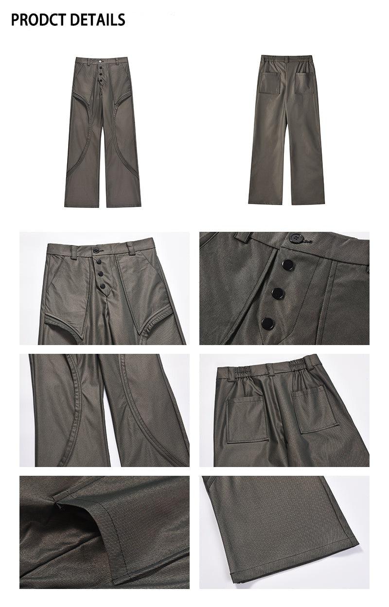 Straight Leg Casual Pants