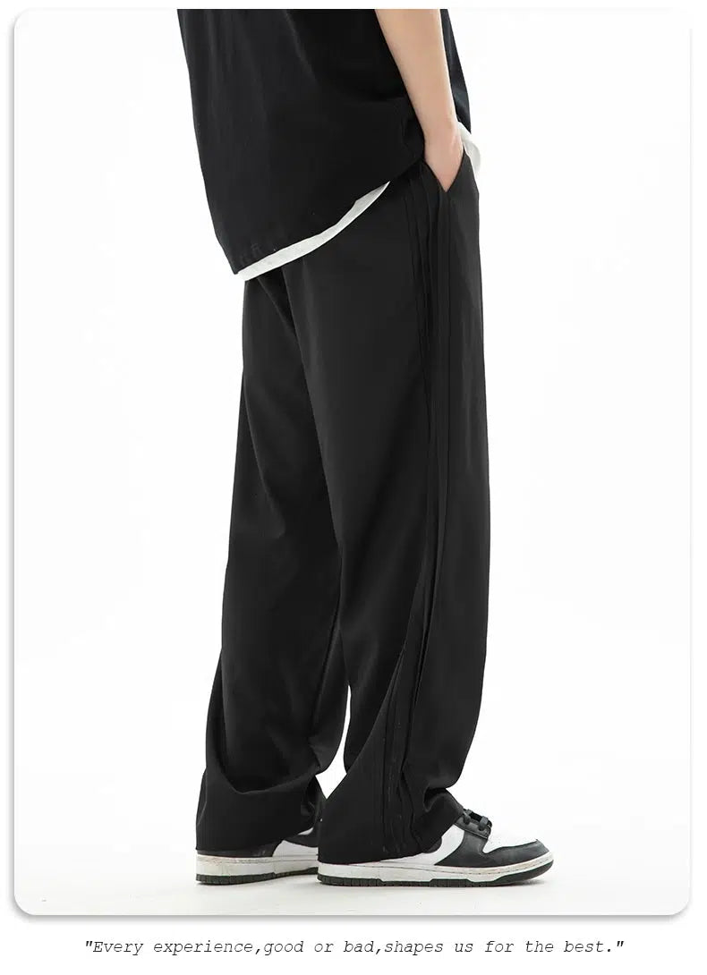 Straight-leg Drawstring Pants