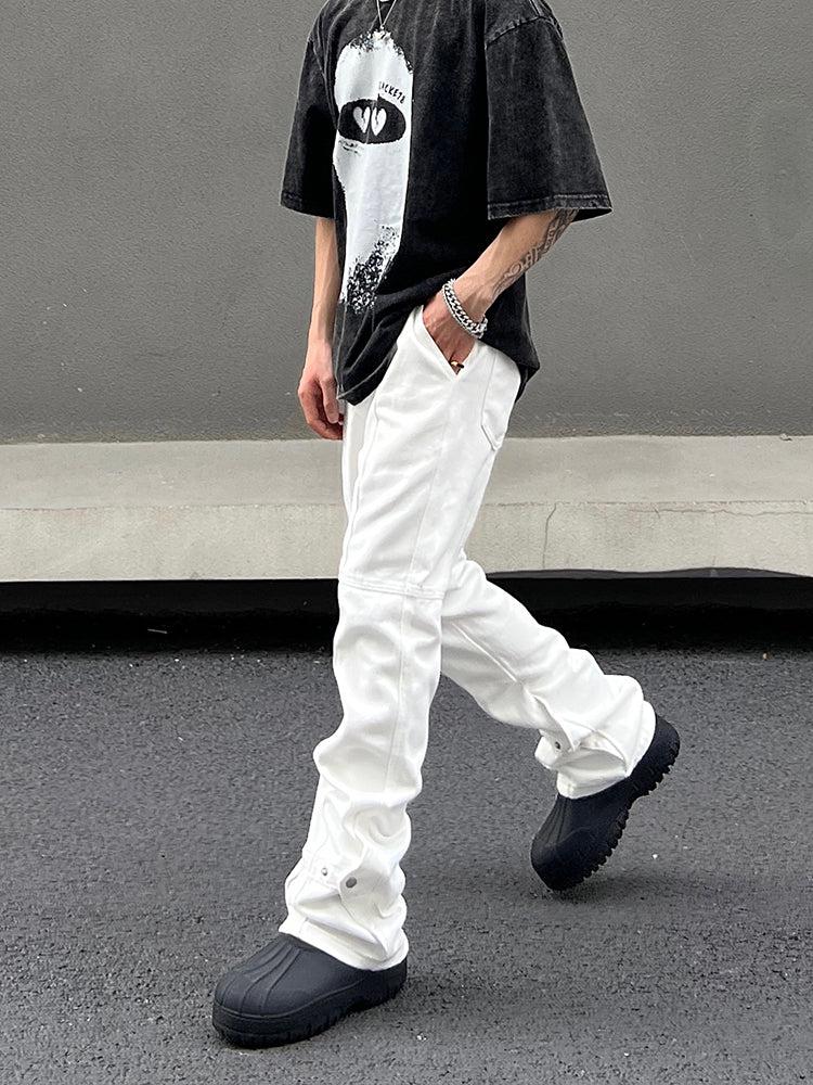 Straight-leg Micro Flared Jeans