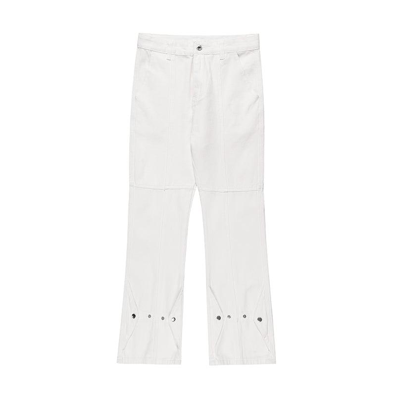 Straight-leg Micro Flared Jeans