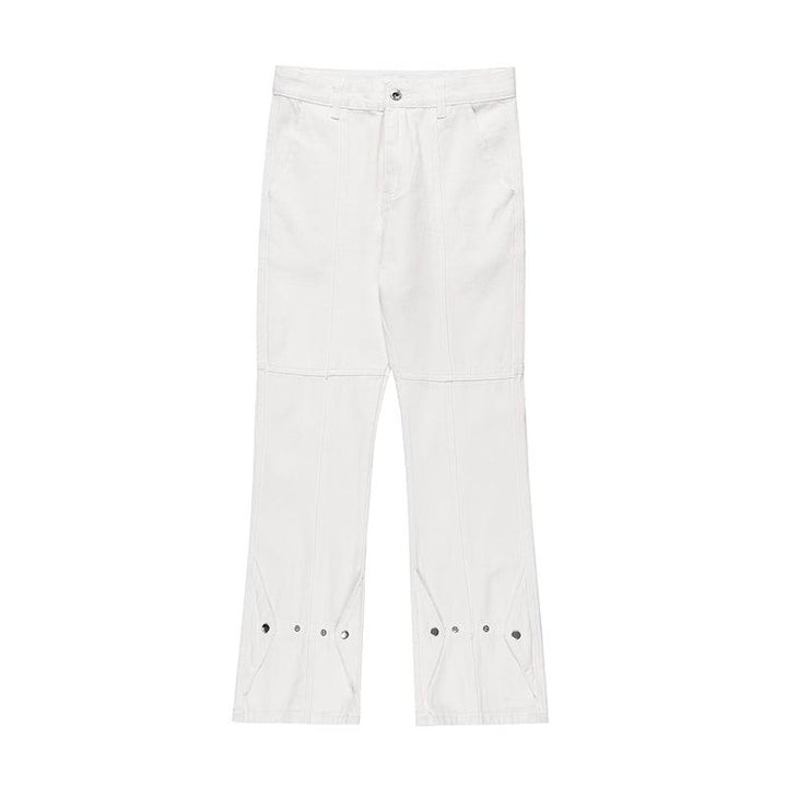 Straight-leg Micro Flared Jeans