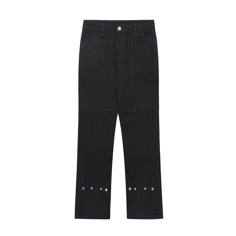 Straight-leg Micro Flared Jeans