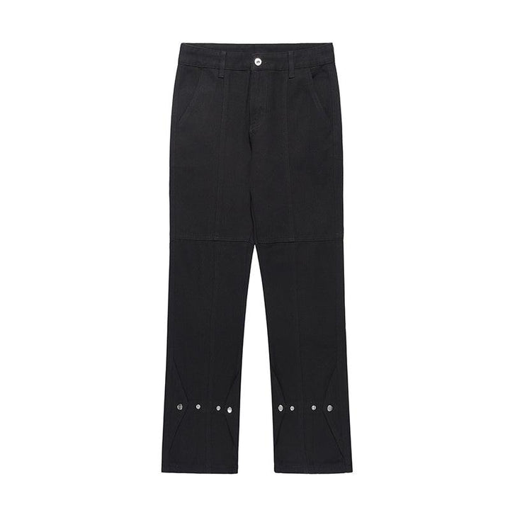 Straight-leg Micro Flared Jeans