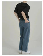 Straight-leg Workwear Denim Pants
