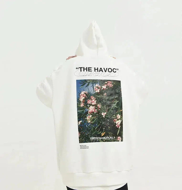 Street Photography Print Hooded Sweatshirt