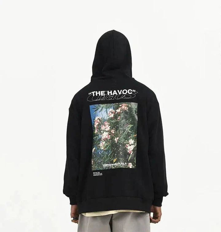 Street Photography Print Hooded Sweatshirt