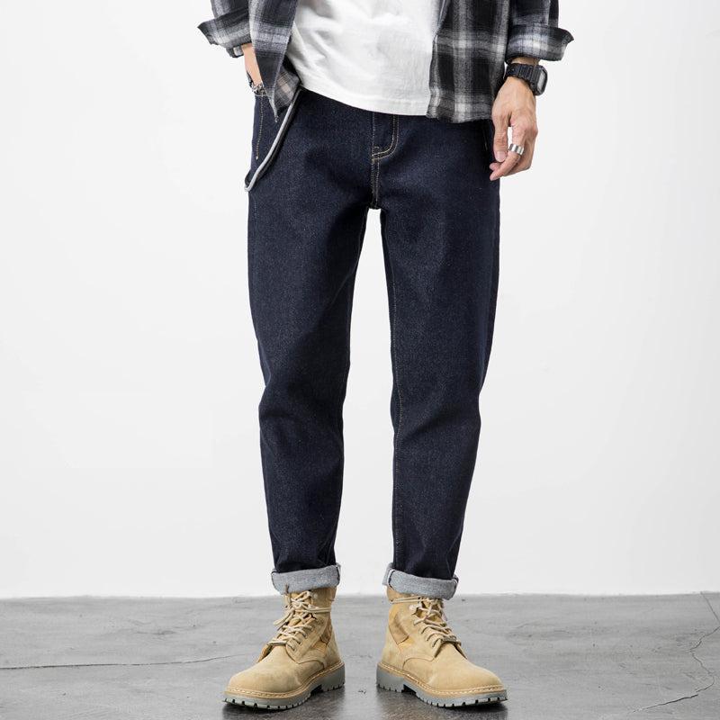 Stretched Elastic Denim Jeans