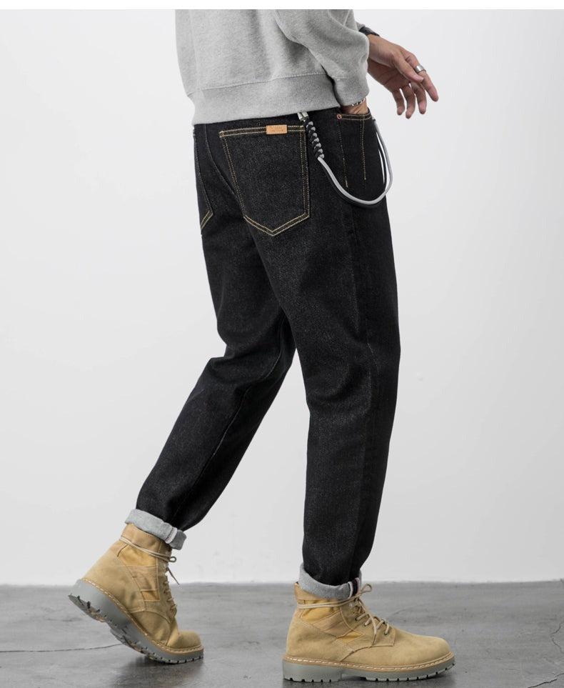 Stretched Elastic Denim Jeans