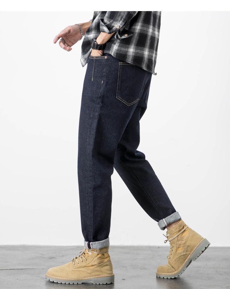 Stretched Elastic Denim Jeans