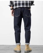 Stretched Elastic Denim Jeans