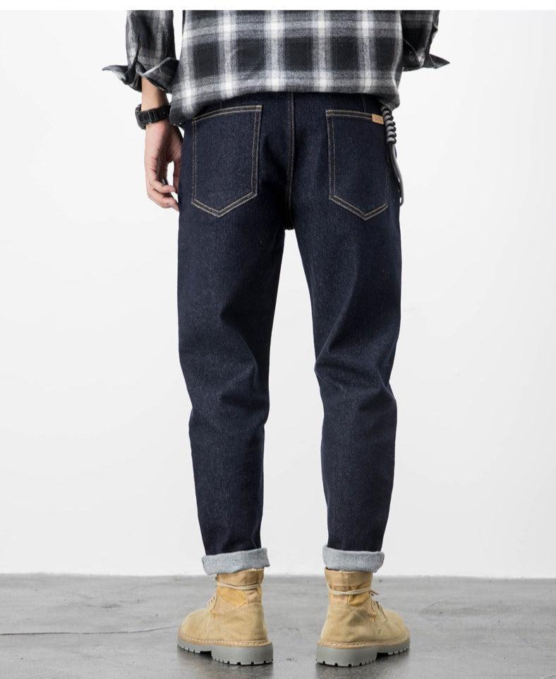 Stretched Elastic Denim Jeans