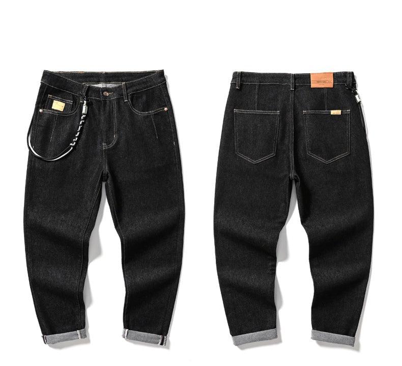 Stretched Elastic Denim Jeans