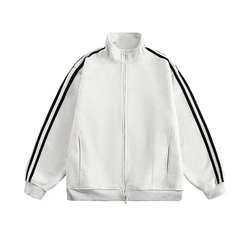 Stripe Accents Track Jacket