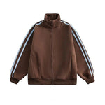 Stripe Accents Track Jacket