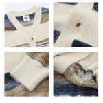 Striped Cardigan Sweater Jacket