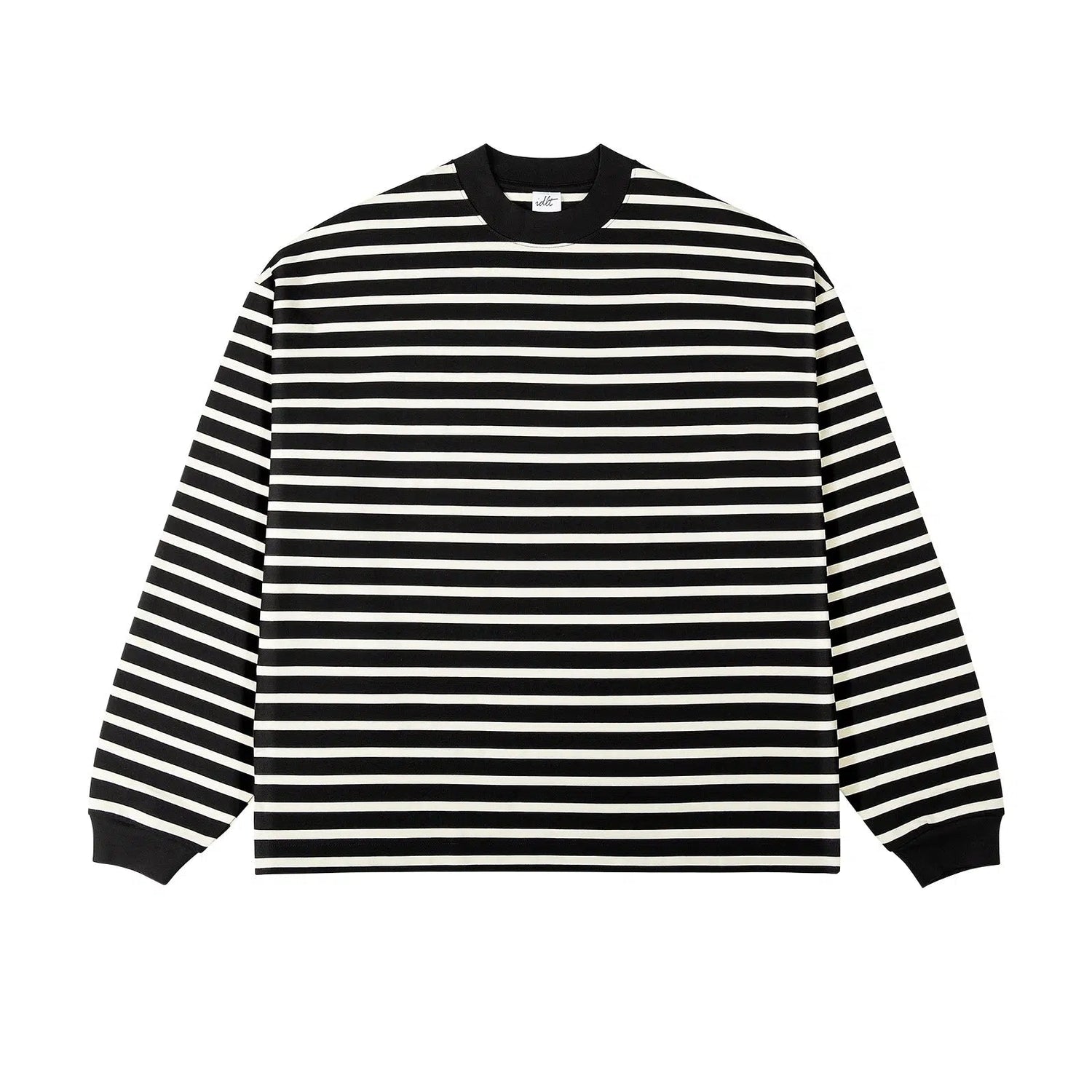 Striped Crew Neck Sweatshirt