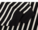 Striped Crew Neck Sweatshirt