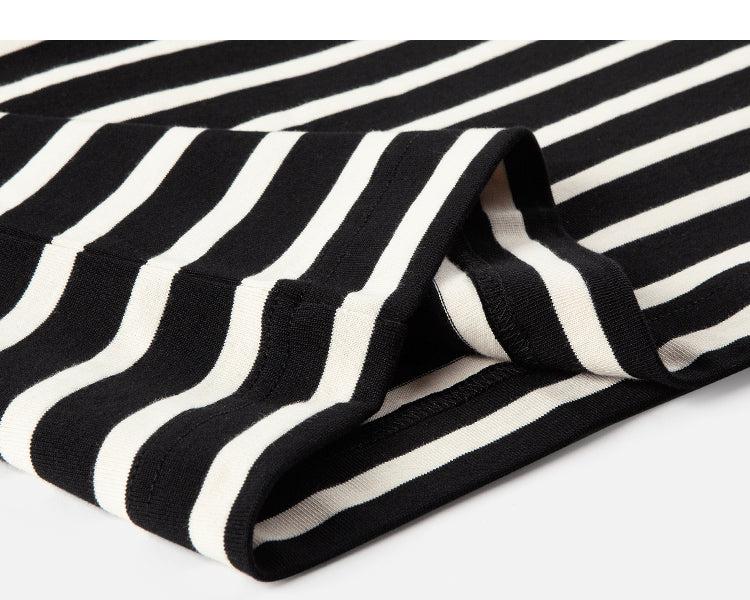 Striped Crew Neck Sweatshirt