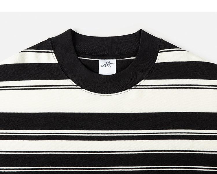 Striped Crew Neck Sweatshirt