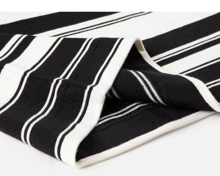 Striped Crew Neck Sweatshirt