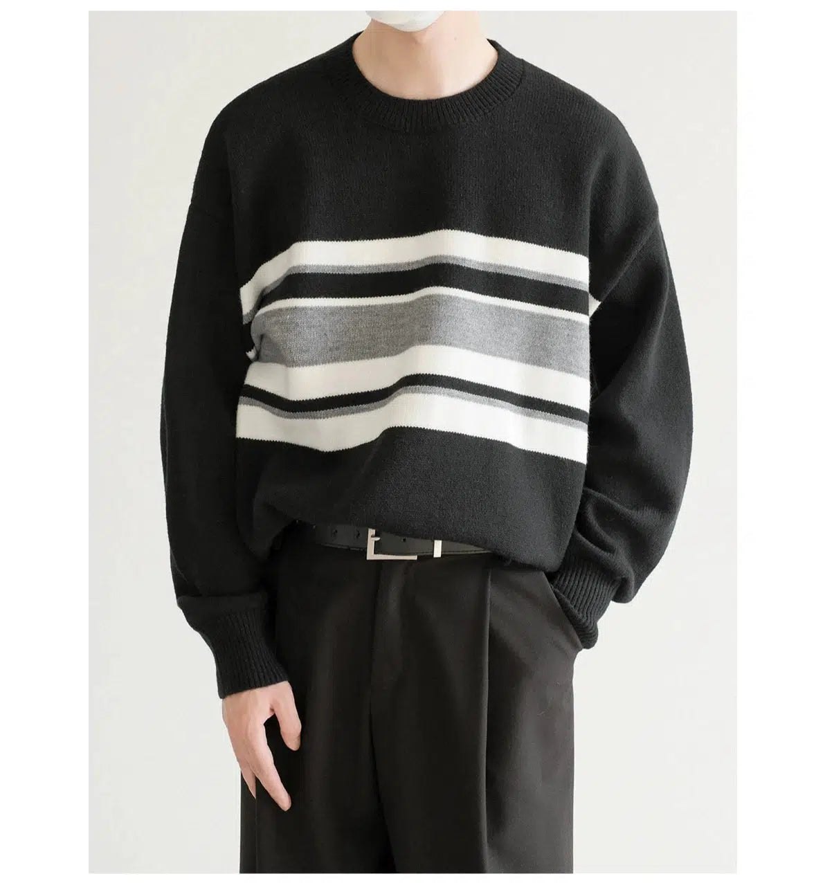 Striped Knit Sweater