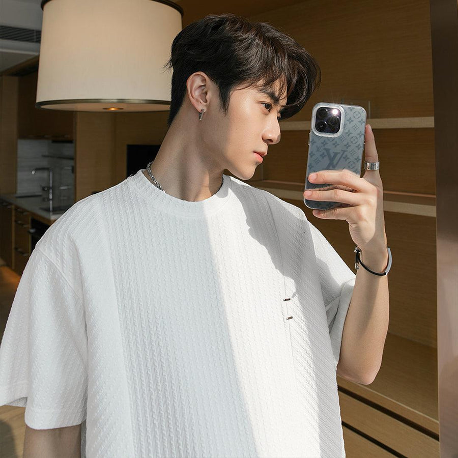 Striped Knitted T-shirt
