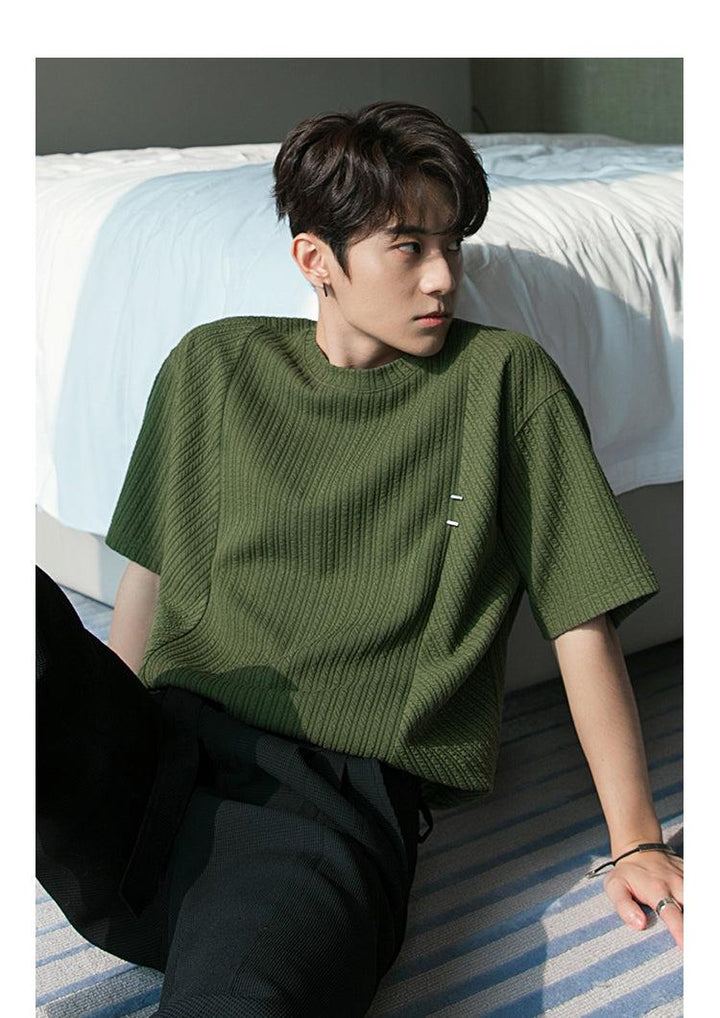 Striped Knitted T-shirt