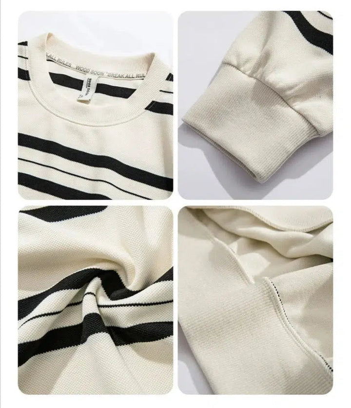 Striped Long-Sleeved Shirt