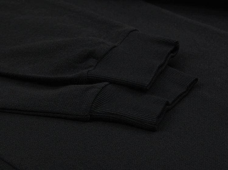 Striped Patchwork Pocket Pullover