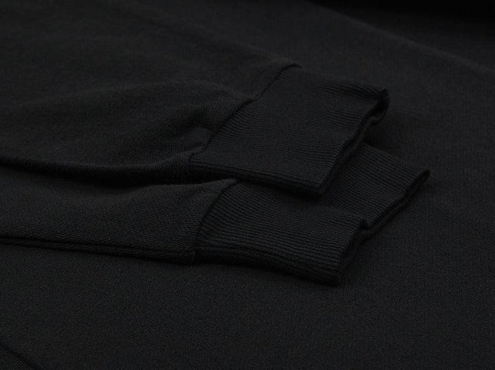 Striped Patchwork Pocket Pullover
