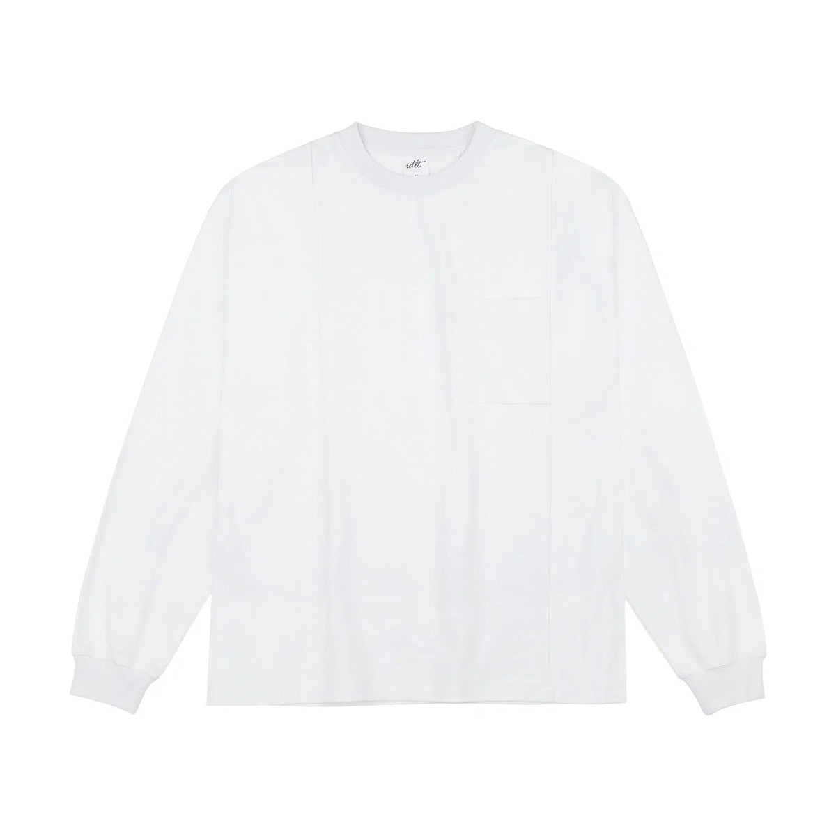 Striped Patchwork Pocket Pullover