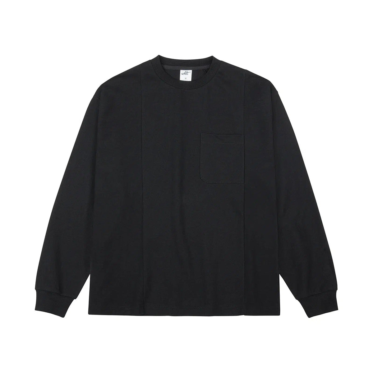 Striped Patchwork Pocket Pullover