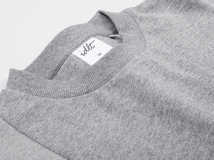 Striped Patchwork Pocket Pullover