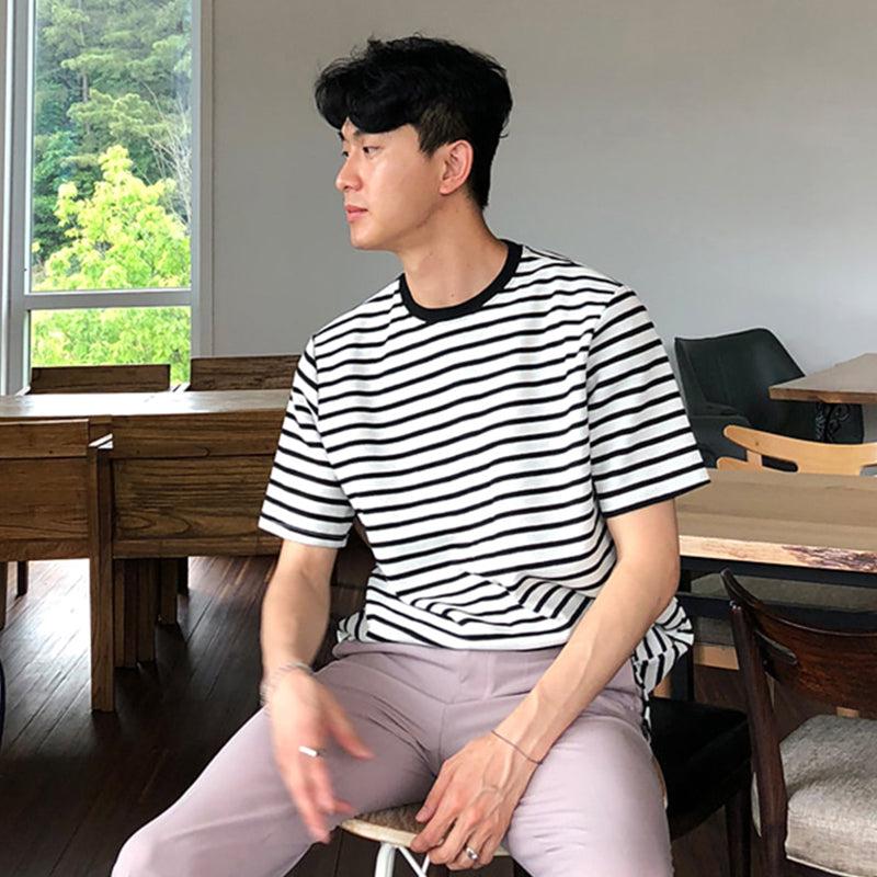 Striped Short-sleeve T-shirt