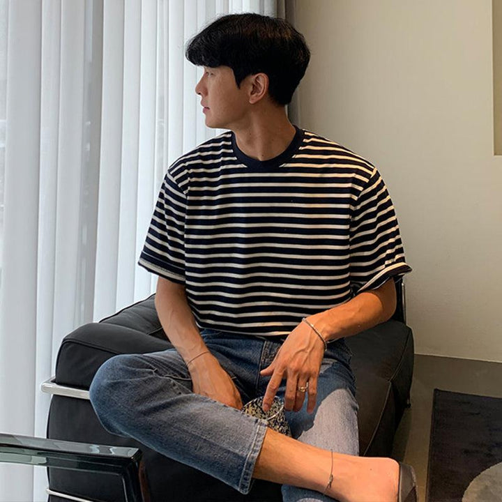 Striped Short-sleeve T-shirt