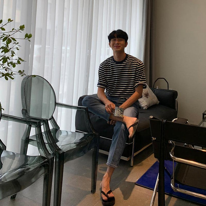 Striped Short-sleeve T-shirt