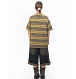 Striped Short-sleeved T-shirt