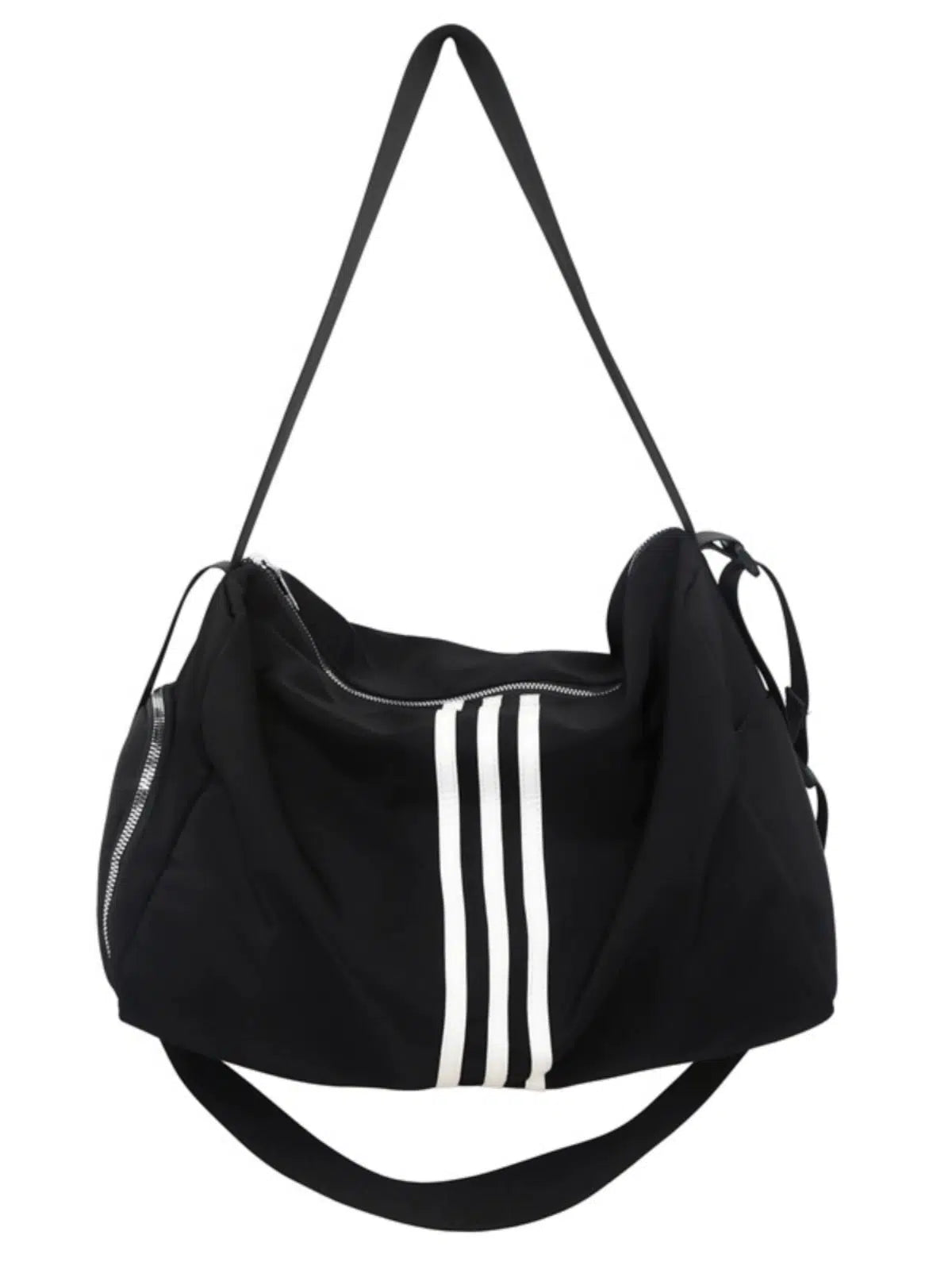 Stripes Sporty Oversized Utility Bag
